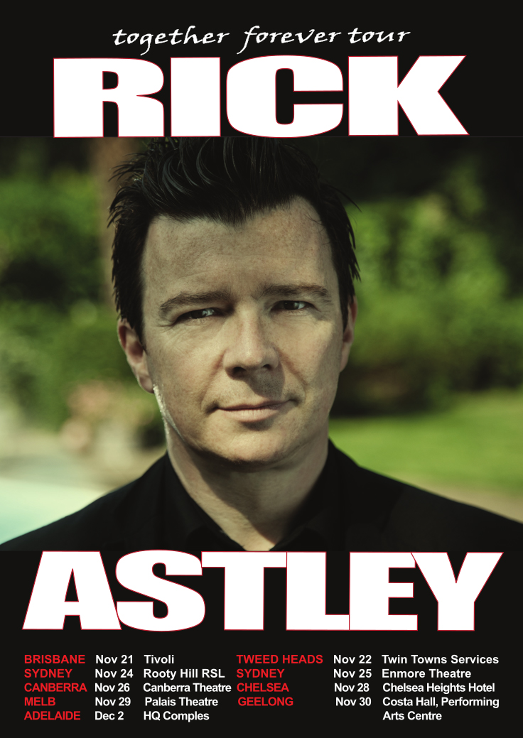 Rick Astley Together Forever Tour